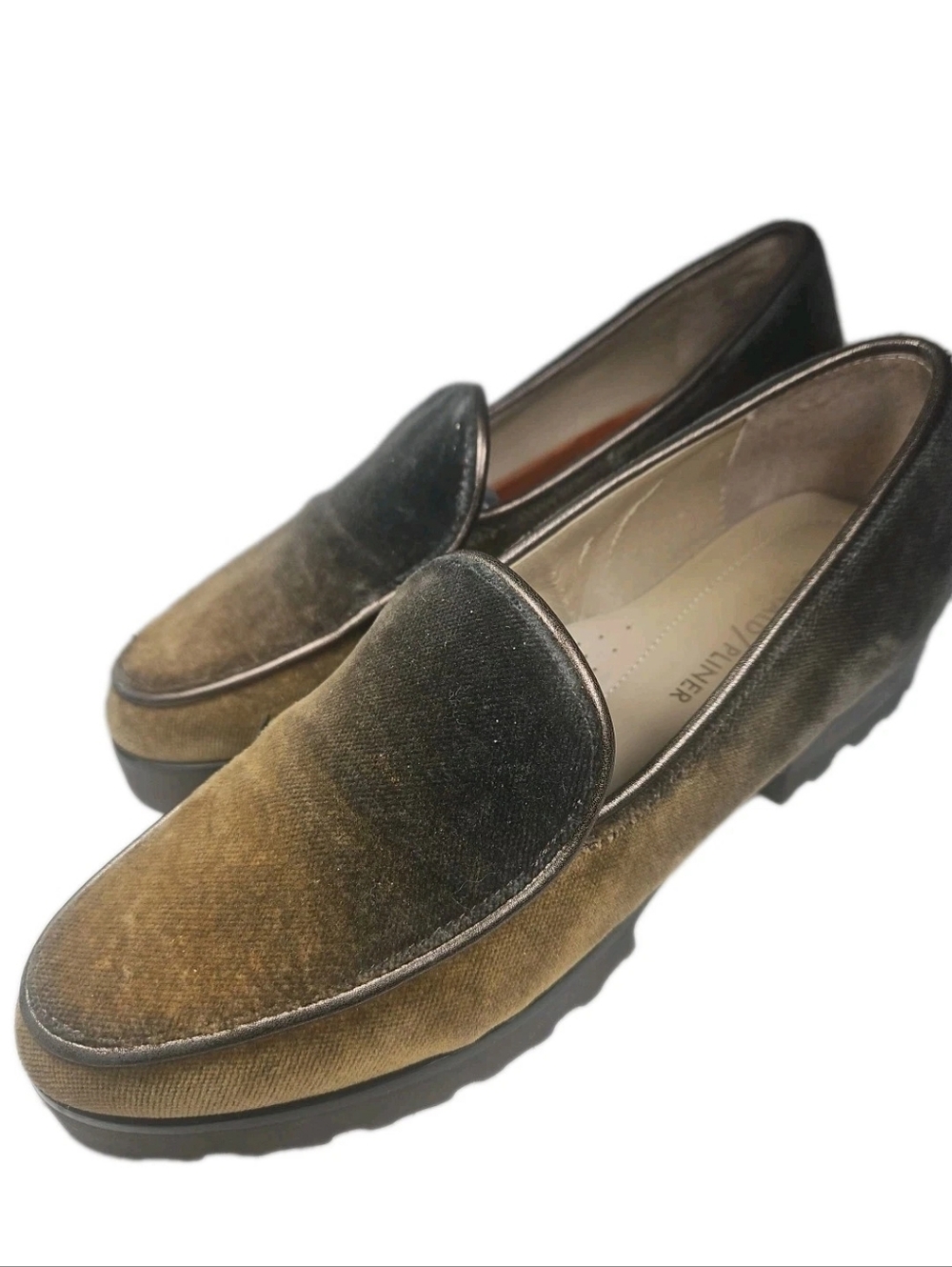 Donald Pliner Women"Binah" (571637) Brn Fabric Slip-on Heirloom 6.5M Coqutte(2B